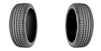 tyres demonstrating toe out